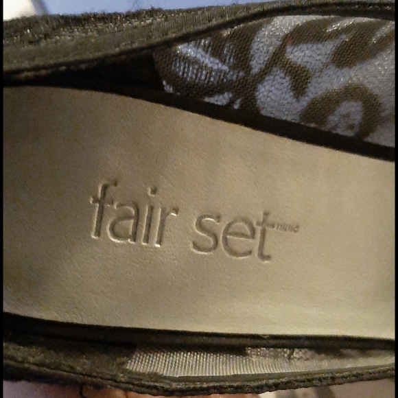 FAIR set - black Lace pumps - Picture 2 of 4